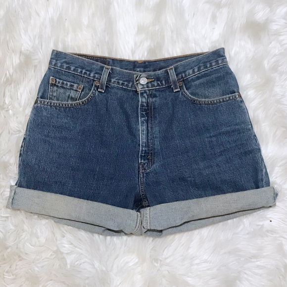 Levi's Pants - 🛑 Levi’s Vintage 550 Blue Denim Jean Shorts Sz 10